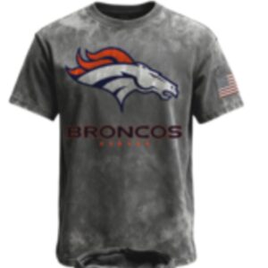 Denver Broncos Distressed Patriotic Hoodie