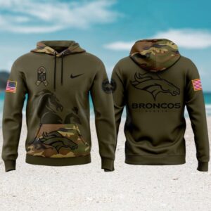 Denver Broncos Salute to Service Camouflage Hoodie Denver Broncos Salute to Service Camouflage Hoodie