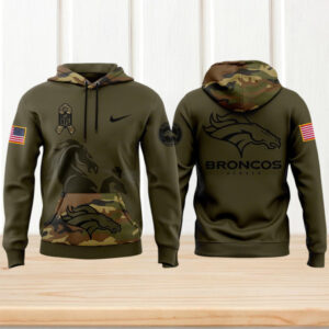 Denver Broncos Salute to Service Camouflage Hoodie