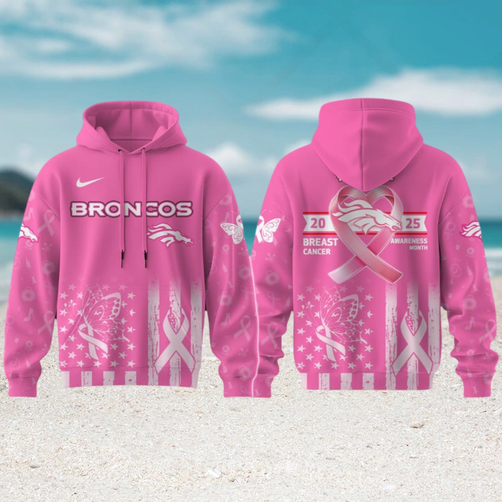Denver Broncos Special Breast Cancer Awareness Month Limited Edition 2025 Hoodie Denver Broncos Special Breast Cancer Awareness Month Limited Edition 2025 Hoodie