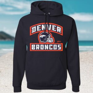 Denver Broncos Vintage NFL Fan Hoodie Denver Broncos Vintage NFL Fan Hoodie