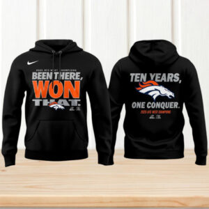 Denver Broncos – 2025 AFC West Champions Hoodie