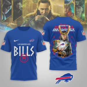 Five Nights at Freddy's x Buffalo Bills Crossover T Shirt