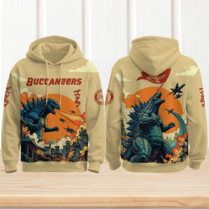 Godzilla x Tampa Bay Buccaneers NFL Hoodie Godzilla x Tampa Bay Buccaneers NFL Hoodie