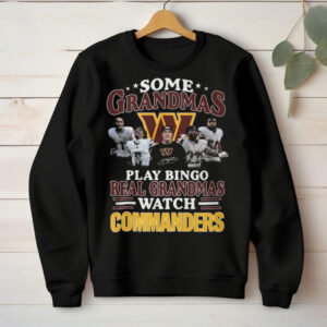 Grandma Washington Commanders Game Day Shirt, Funny NFL Fan Gift Grandma Washington Commanders Game Day Shirt, Funny NFL Fan Gift