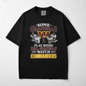 Grandma Washington Commanders Game Day Shirt, Funny NFL Fan Gift