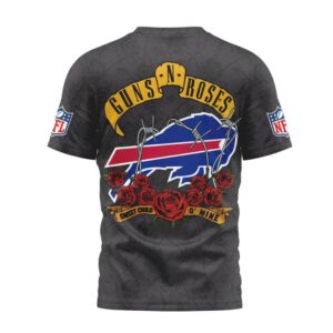 Guns N' Roses Buffalo Bills NFL Mashup T Shirt