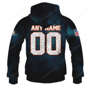 I Bleed Dolphins Green & Orange Apparel Collection Shirt