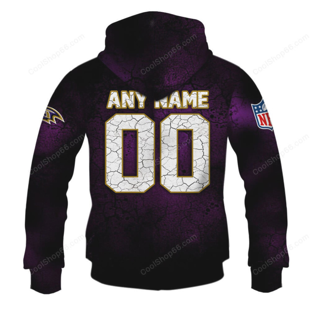I Bleed Purple & Black Ravens Fan Apparel Hoddie I Bleed Purple & Black Ravens Fan Apparel Hoddie