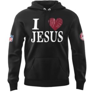 I Love Jesus Tampa Bay Buccaneers NFL Hoodie