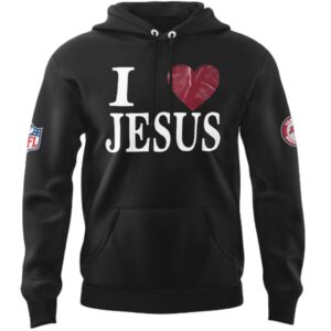 I Love Jesus Tampa Bay Buccaneers NFL Hoodie