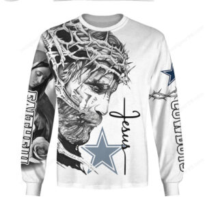 Jesus Crown of Thorns Dallas Cowboys Hoddie