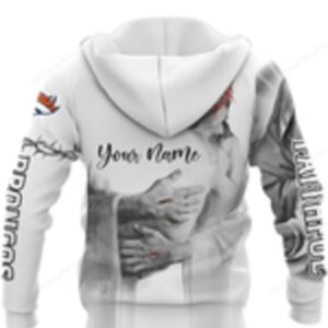 Jesus with Crown of Thorns Denver Broncos hoodie