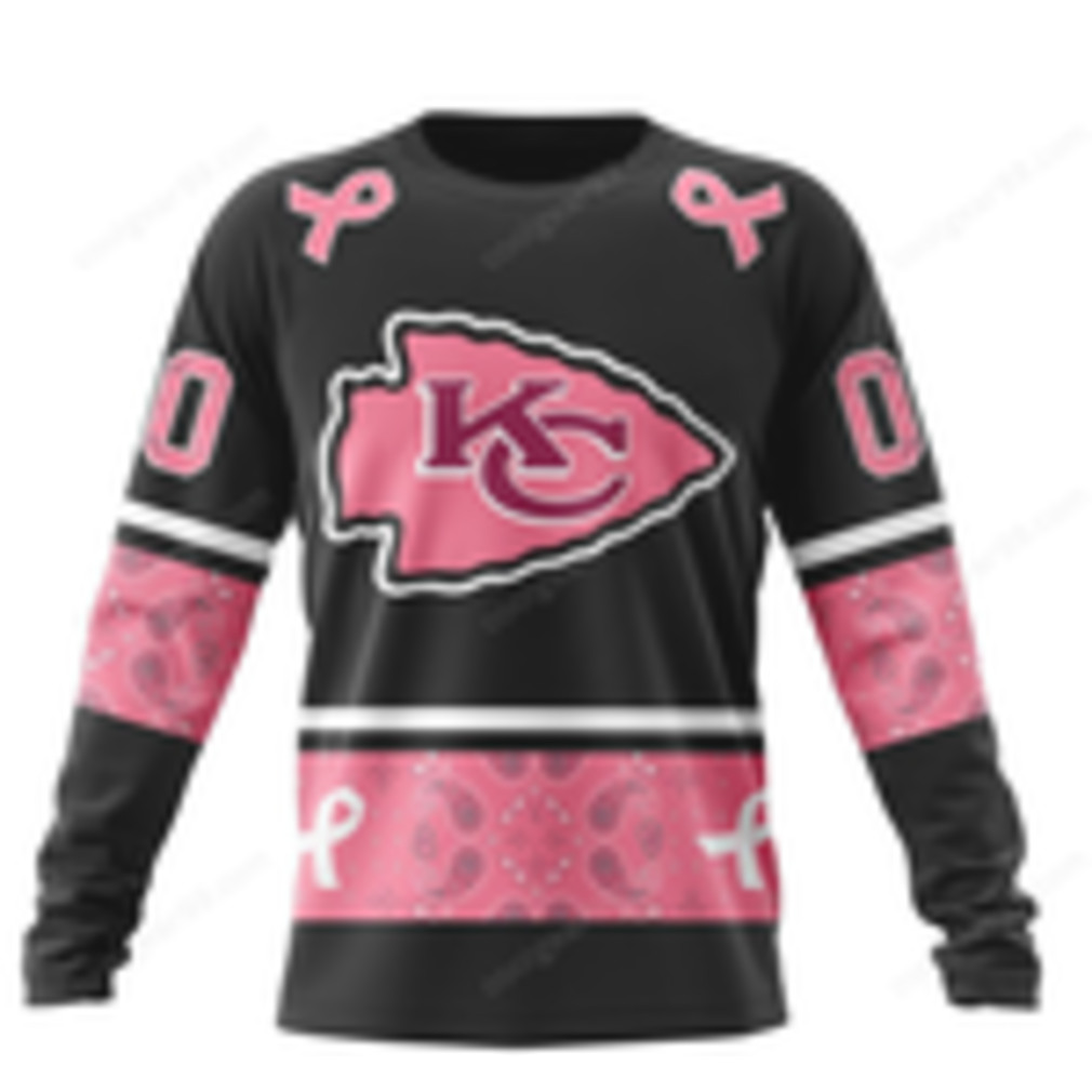 Kansas City Chiefs Breast Cancer Awareness Hoodie Kansas City Chiefs Breast Cancer Awareness Hoodie