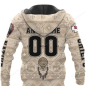 Kansas City Chiefs Native American Skull Headdress Hoodie Kansas City Chiefs Native American Skull Headdress Hoodie