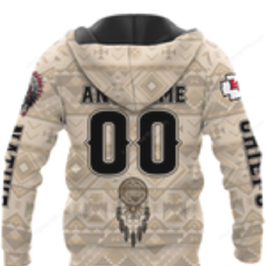 Kansas City Chiefs Native American Skull Headdress Hoodie Kansas City Chiefs Native American Skull Headdress Hoodie