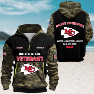 Kansas City Chiefs Salute to Service Camouflage Hoodie Kansas City Chiefs Salute to Service Camouflage Hoodie