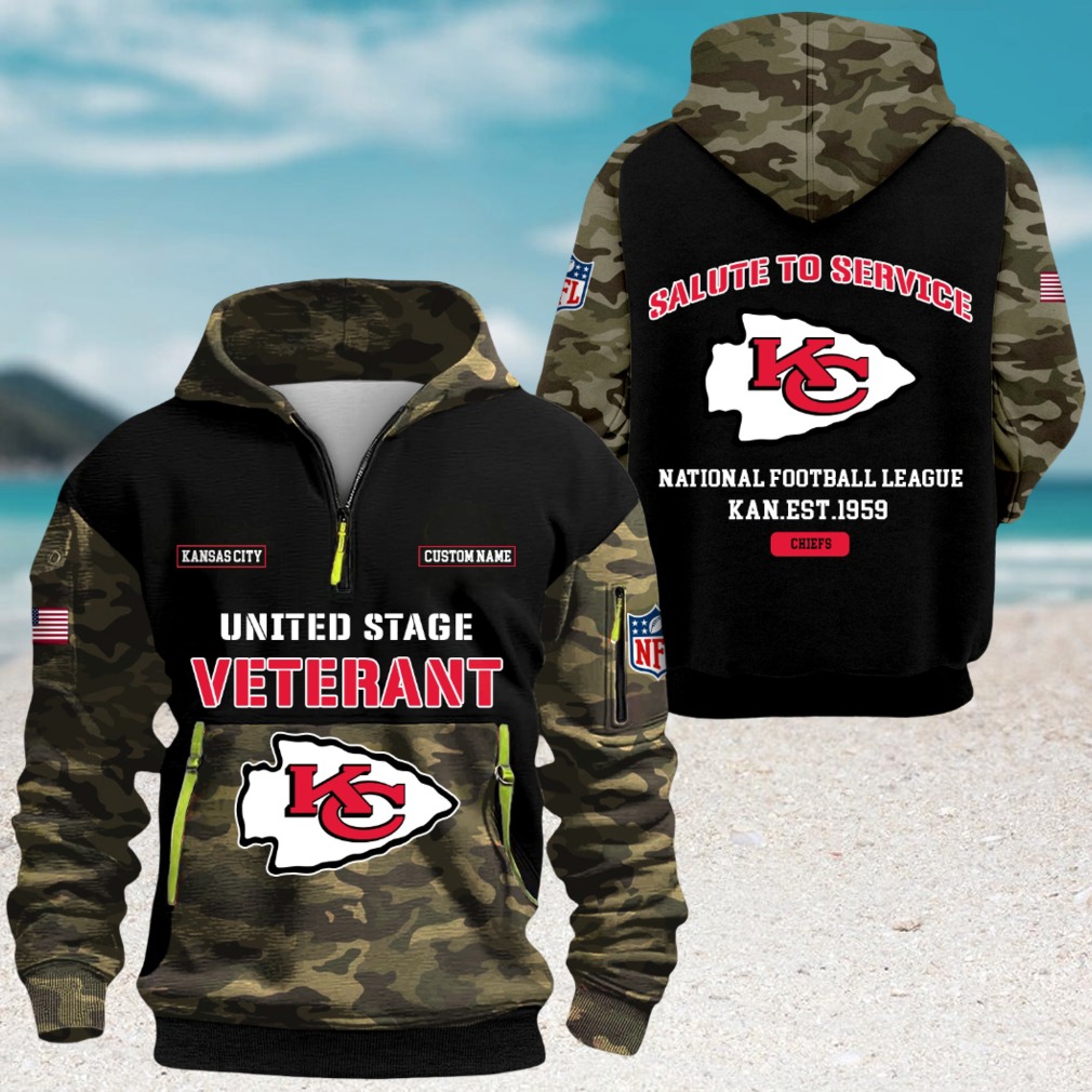 Kansas City Chiefs Salute to Service Camouflage Hoodie Kansas City Chiefs Salute to Service Camouflage Hoodie