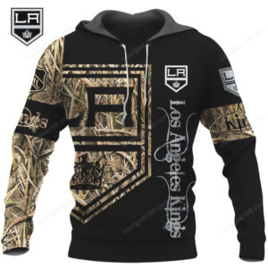 LA Kings Black Camouflage Long Sleeve T Shirt & Hoodie Collection LA Kings Black Camouflage Long Sleeve T Shirt & Hoodie Collection