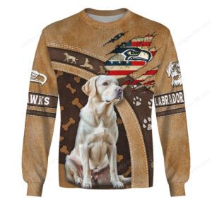 Labrador Retriever AWKS Team Spirit HoodieShirt