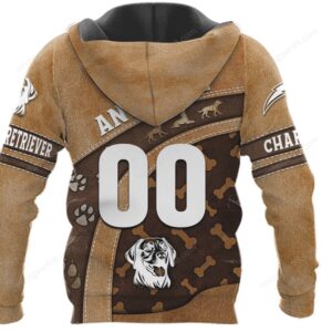 Labrador Retriever Chargers Hunting Camo 3D Print Apparel Hoodie Labrador Retriever Chargers Hunting Camo 3D Print Apparel Hoodie