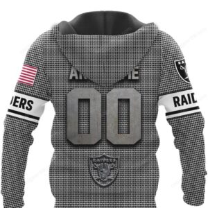 Las Vegas Raiders Chainmail NFL Hoodie Las Vegas Raiders Chainmail NFL Hoodie