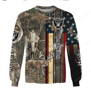 Las Vegas Raiders Deer Hunting NFL Hoodie