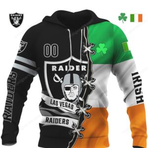 Las Vegas Raiders Irish Americans NFL Hoodie