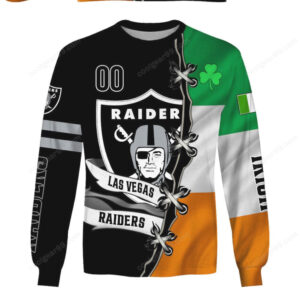 Las Vegas Raiders Irish Americans NFL Hoodie