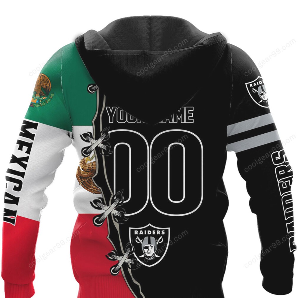 Las Vegas Raiders Mexico NFL Hoodie Las Vegas Raiders Mexico NFL Hoodie