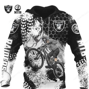 Las Vegas Raiders Mountain Bike NFL Hoodie