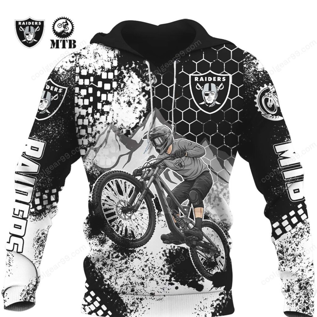 Las Vegas Raiders Mountain Bike NFL Hoodie Las Vegas Raiders Mountain Bike NFL Hoodie