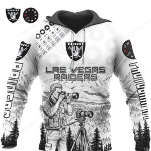Las Vegas Raiders Photography NFL Hoodie
