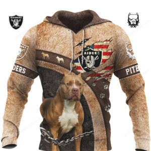 Las Vegas Raiders Pitbull Edition Hoodie