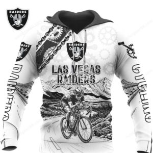 Las Vegas Raiders Road Cycling NFL Hoodie