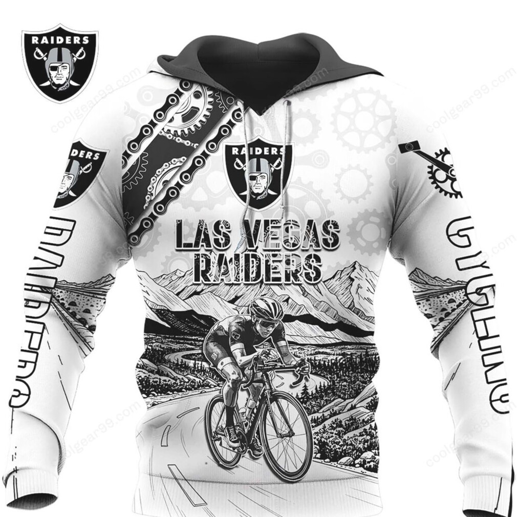Las Vegas Raiders Road Cycling NFL Hoodie Las Vegas Raiders Road Cycling NFL Hoodie