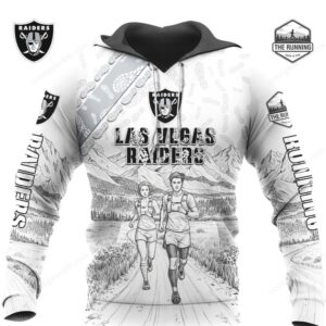 Las Vegas Raiders Running NFL Hoodie