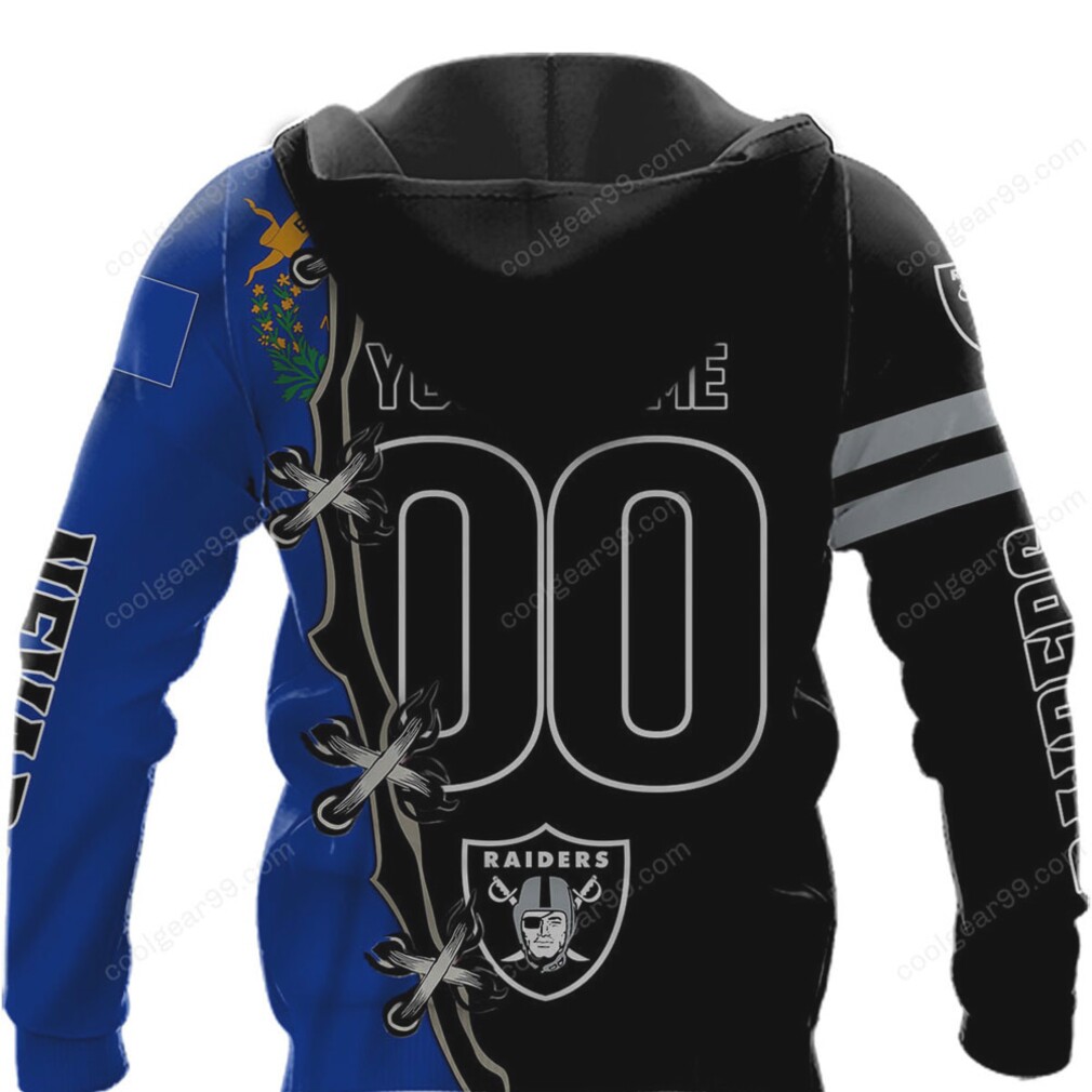 Las Vegas Raiders US state NFL Hoodie Las Vegas Raiders US state NFL Hoodie