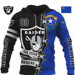 Las Vegas Raiders US state NFL Hoodie