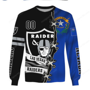 Las Vegas Raiders US state NFL Hoodie
