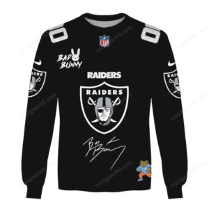 Las Vegas Raiders x Bad Bunny Super Bowl 2026 Limited Edition NFL Shirt