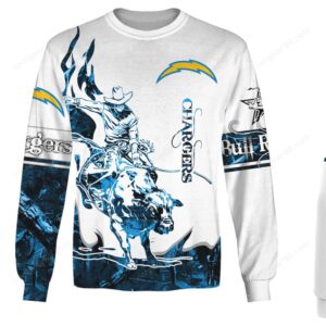 Los Angeles Chargers Bull Riding Apparel Collection Hoodie