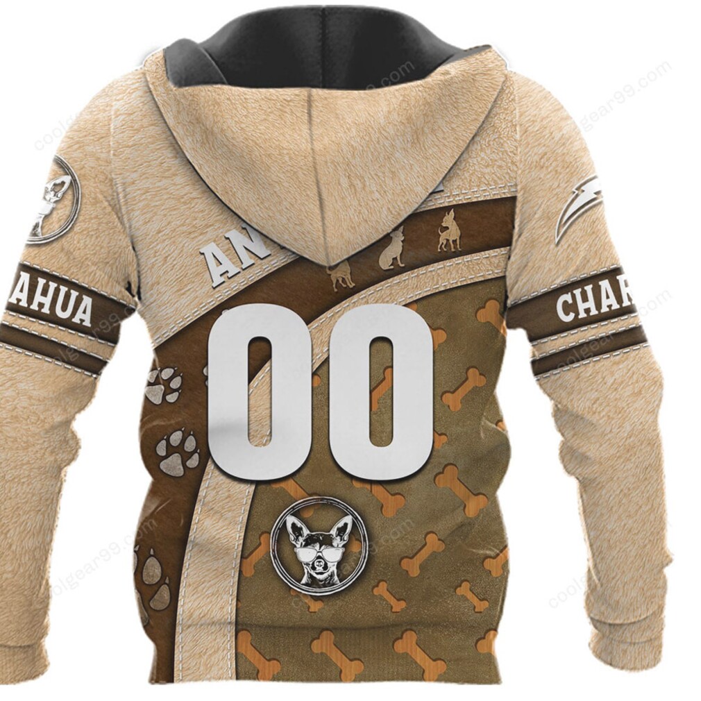 Los Angeles Chargers Chihuahua Pet Lover Hoodie Los Angeles Chargers Chihuahua Pet Lover Hoodie