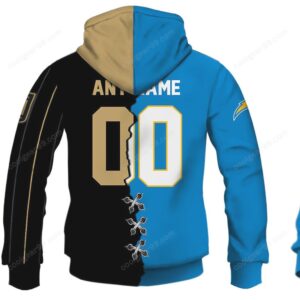 Los Angeles Chargers LAFC Split Design Hoodie