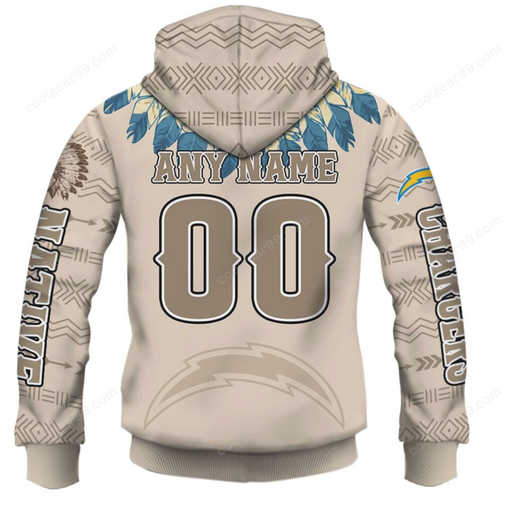 Los Angeles Chargers Native American Heritage Apparel Collection Los Angeles Chargers Native American Heritage Apparel Collection