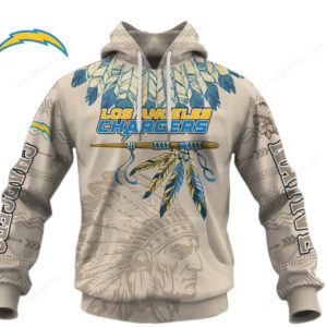 Los Angeles Chargers Native American Heritage Apparel Collection