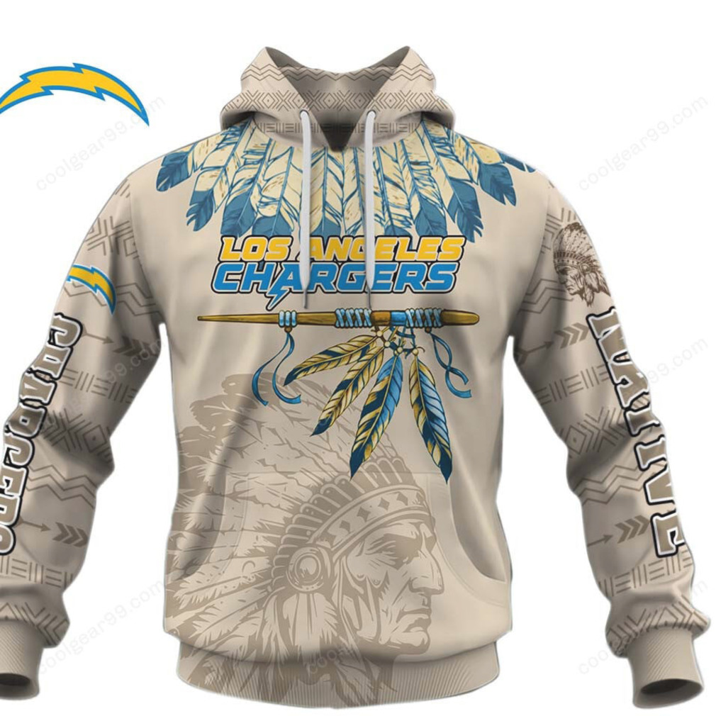 Los Angeles Chargers Native American Heritage Apparel Collection Los Angeles Chargers Native American Heritage Apparel Collection