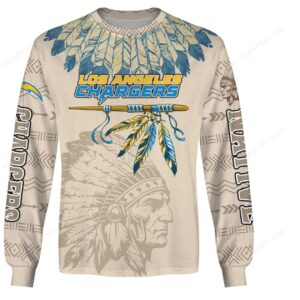 Los Angeles Chargers Native American Heritage Apparel Collection