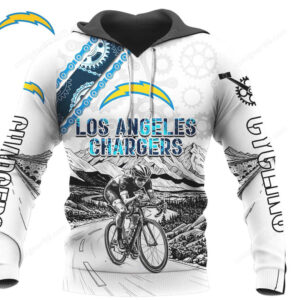 Los Angeles Chargers Road Cycling Hoodie