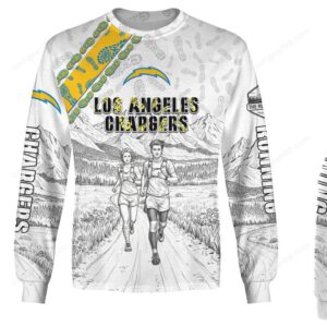 Los Angeles Chargers Running Apparel Collection Hoodie